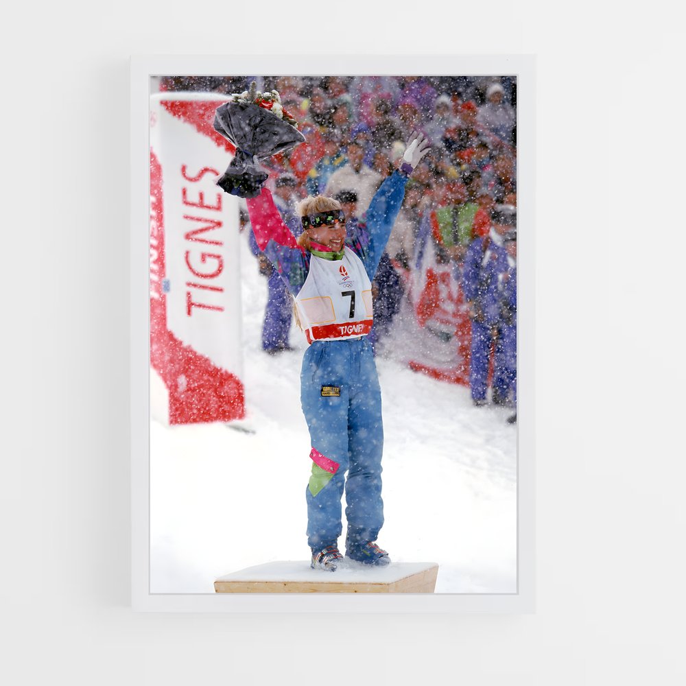 Poster Snowboard Glory – affiche Jeux Olympiques (vue 3)